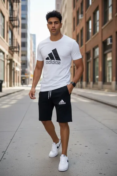 Compleu de vara tricou + pantaloni 13541