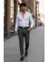 Pantaloni barbati eleganti gri 13542