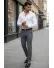 Pantaloni barbati eleganti gri 13544