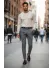 Pantaloni barbati eleganti gri 13544
