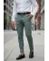 Pantaloni barbati eleganti verzi 13545