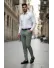 Pantaloni barbati eleganti verzi 13545
