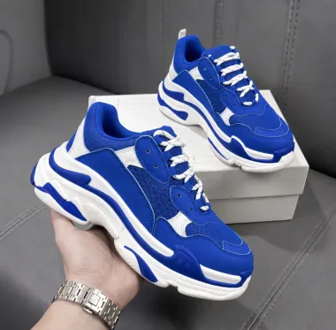 Adidasi barbati casual, albastri 103
