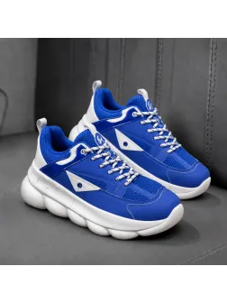 Adidasi barbati casual, premium, albastri 209