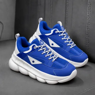 Adidasi barbati casual, premium, albastri 209