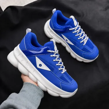 Adidasi barbati casual, premium, albastri 209
