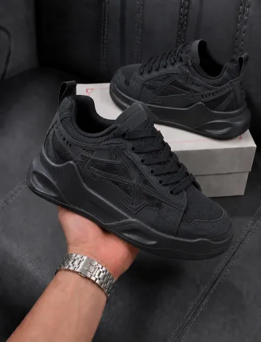 Adidasi barbati casual, premium, negri k19