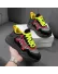 Adidasi barbati casual, premium, negri cu rosu k19