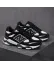 Adidasi barbati casual, premium, negri cu alb L111