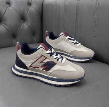 Adidasi barbati casual, premium, bej k12