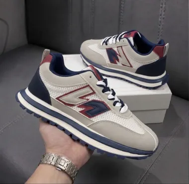Adidasi barbati casual, premium, bej k12
