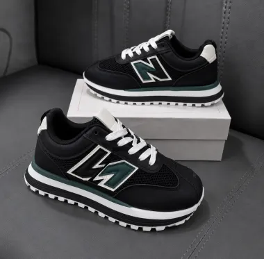 Adidasi barbati casual, premium, negri k12
