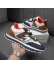 Adidasi barbati casual, premium, orange k12