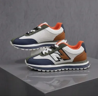 Adidasi barbati casual, premium, orange k12