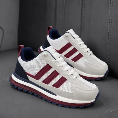Adidasi barbati casual, premium, albi k13