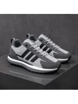 Adidasi barbati casual, premium, gri k13