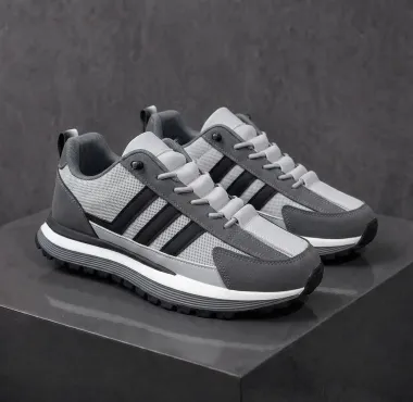 Adidasi barbati casual, premium, gri k13