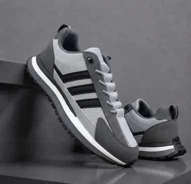 Adidasi barbati casual, premium, gri k13