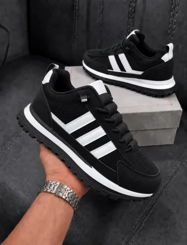 Adidasi barbati casual, premium, negri k13