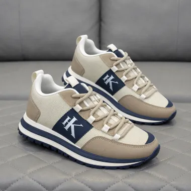 Adidasi barbati casual, premium, bej k17