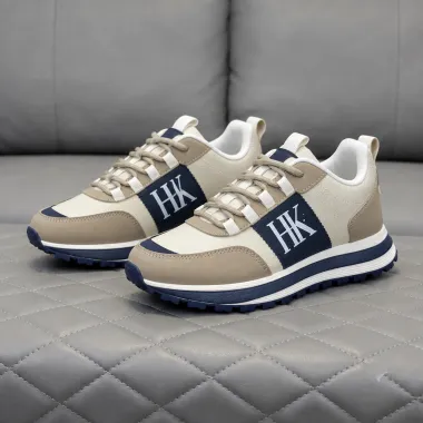 Adidasi barbati casual, premium, bej k17