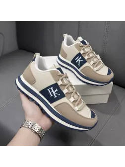 Adidasi barbati casual, premium, bej k17 T55-4