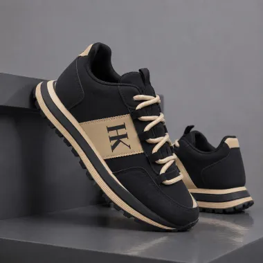 Adidasi barbati casual, premium, negri k17