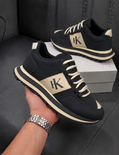 Adidasi barbati casual, premium, negri k17
