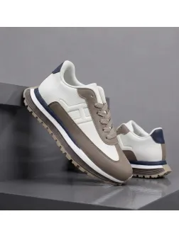 Adidasi barbati casual, premium, bej k18