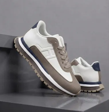 Adidasi barbati casual, premium, bej k18