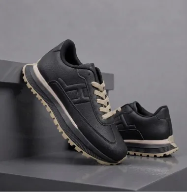 Adidasi barbati casual, premium, negri k18