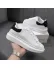 Adidasi dama casual albi cu negru 111