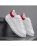 Adidasi dama casual albi cu rosu 111