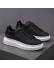 Adidasi dama casual negri cu alb 111