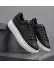 Adidasi dama casual negri cu alb 111