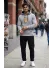 Hanorac barbati slim fit gri 13512