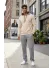 Hanorac barbati slim fit bej 13514