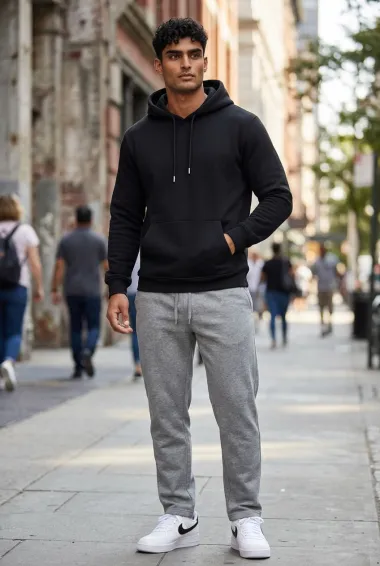Hanorac barbati slim fit bleumarin 13514