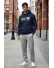 Hanorac barbati slim fit bleumarin 13532