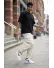 Pantaloni de trening cargo, bej, conici y224