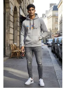 Hanorac barbati slim fit 13513