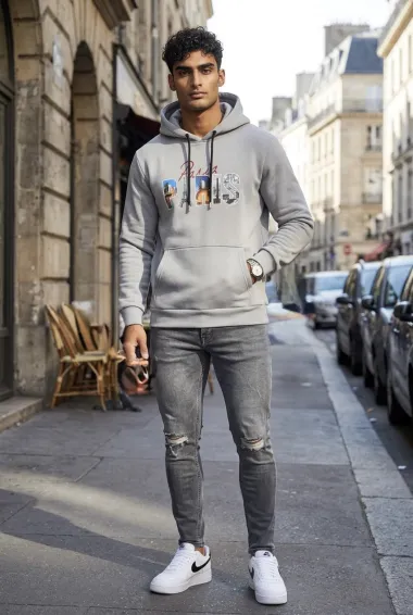 Hanorac barbati slim fit 13513
