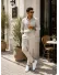 Pantaloni barbati casual, bej, PREMIUM, 13500