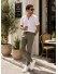 Pantaloni barbati casual, kaki, PREMIUM, 13500