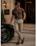 Pantaloni barbati casual, gri , PREMIUM, 13502