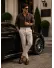 Pantaloni barbati casual, bej, PREMIUM, 13503