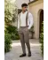 Bluza barbati alba , slim fit 13507 D4-5.4