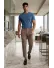 Pantaloni barbati casual, bej, PREMIUM, 13510