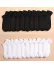 Set 20 sosete albe/negre scurte bumbac