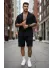 Trening barbati slim fit tricou Pantaloni + camasa RM95